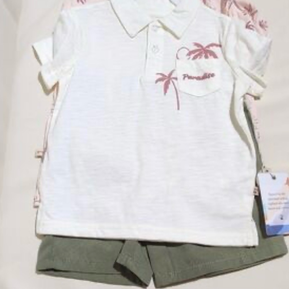 NWT Bearpaw Toddler Boy 2 Piece Set New Size 3T